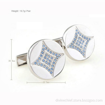 Cuff Links & Tie Clips Manufacturer Custom Mens Suit Shirt Cufflinks